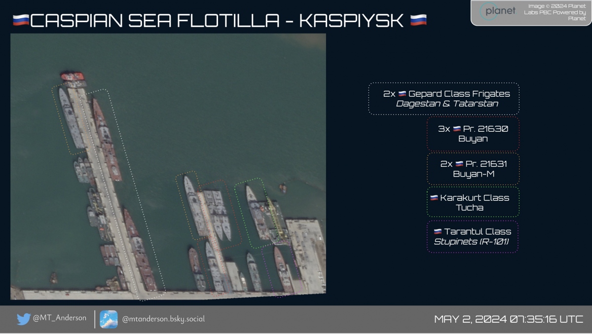 Ý đồ của Nga khi đưa tàu chiến Hạm đội Biển Đen đến Biển Caspi- Ảnh 1.