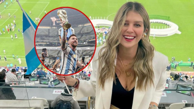 Messi rơi vào cảnh trớ trêu khi nữ phóng viên xinh đẹp bất ngờ bật khóc giữa lúc phỏng vấn- Ảnh 1.