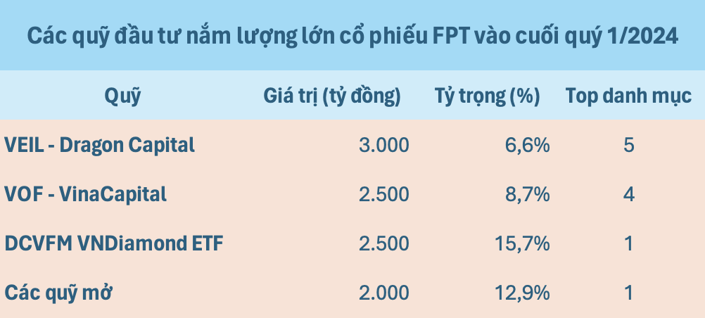 Không phải Hòa Phát, VinGroup, Vinamilk hay đại diện nhóm ngân hàng, “3 chữ cái” đang được nhiều quỹ “ôm” có thể khiến nhà đầu tư 