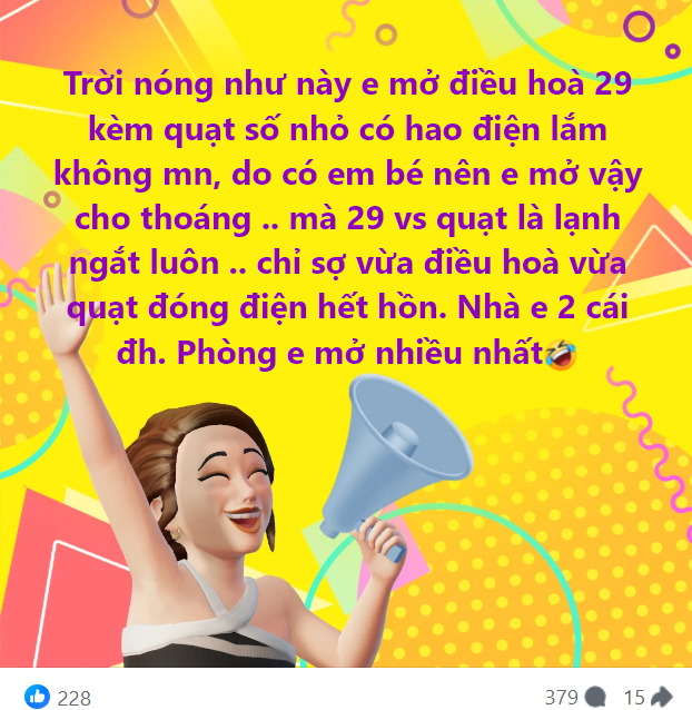 Bật điều hòa 29 độ kèm quạt nhỏ liệu có tốn điện? Hóa ra mẹo tiết kiệm điện khi dùng điều hòa là đây- Ảnh 1.