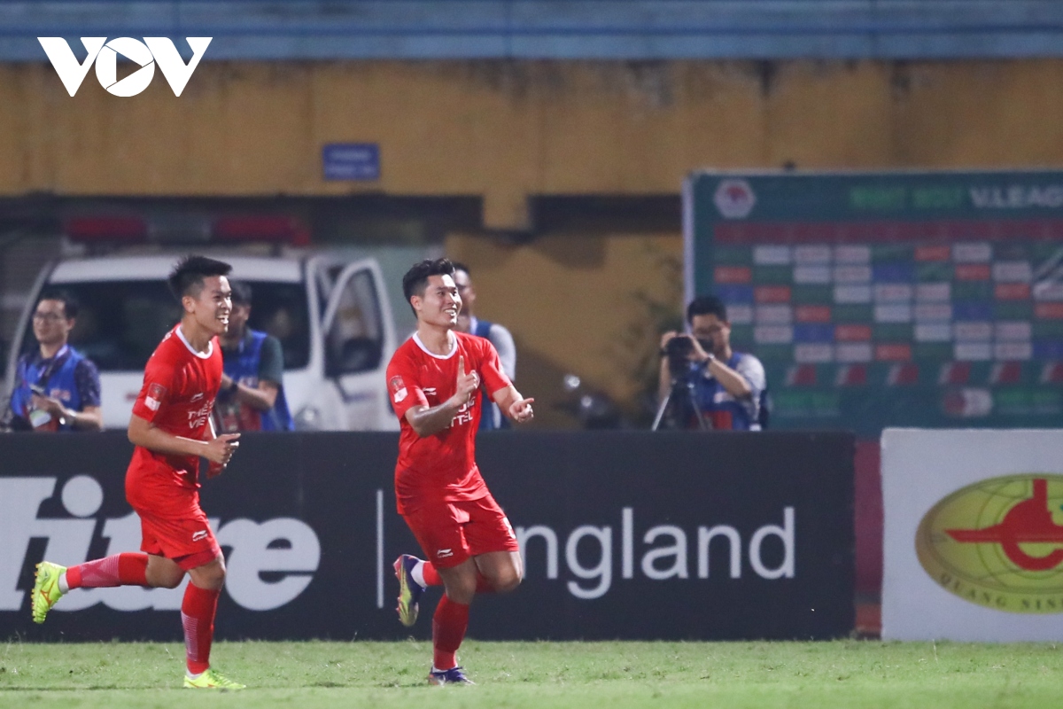 Hoàng Đức ghi điểm với HLV Kim Sang Sik, Thể Công Viettel đả bại Hà Nội FC- Ảnh 9.