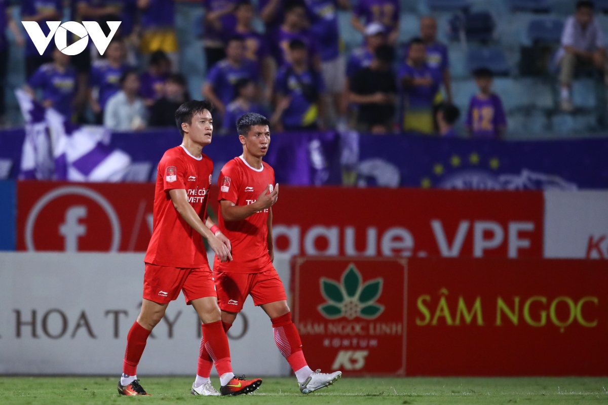 Hoàng Đức ghi điểm với HLV Kim Sang Sik, Thể Công Viettel đả bại Hà Nội FC- Ảnh 6.