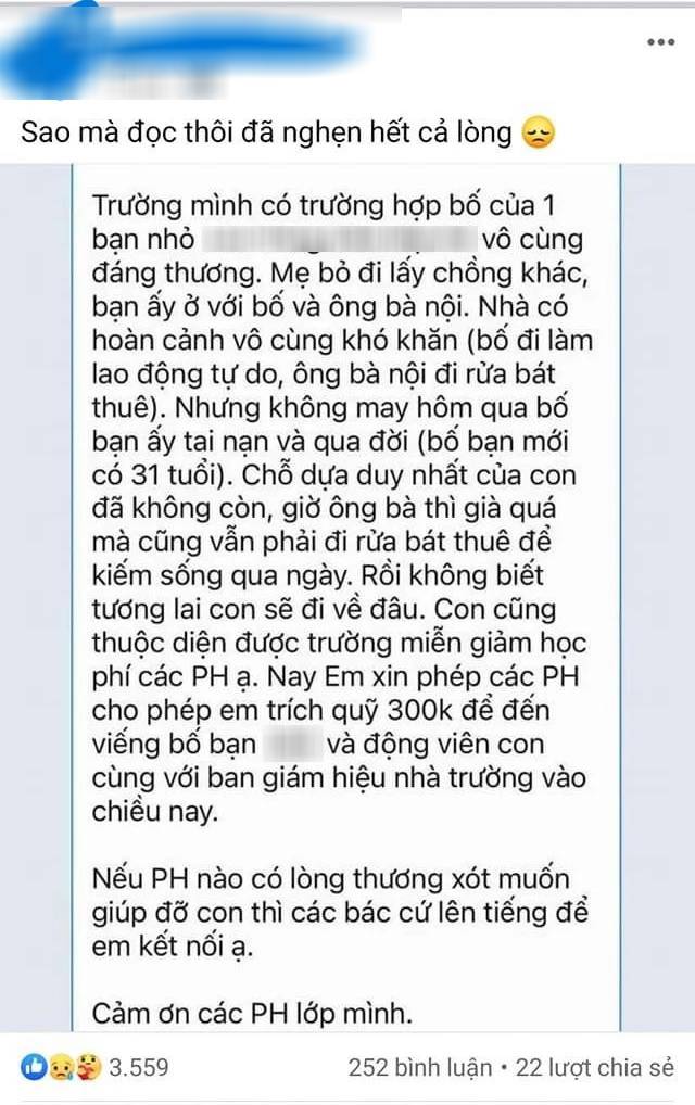 Sự thật chuyện cháu bé 5 tuổi ở Hà Nội vừa mất cha, phải ở cùng ông bà có hoàn cảnh vô cùng khó khăn- Ảnh 1.