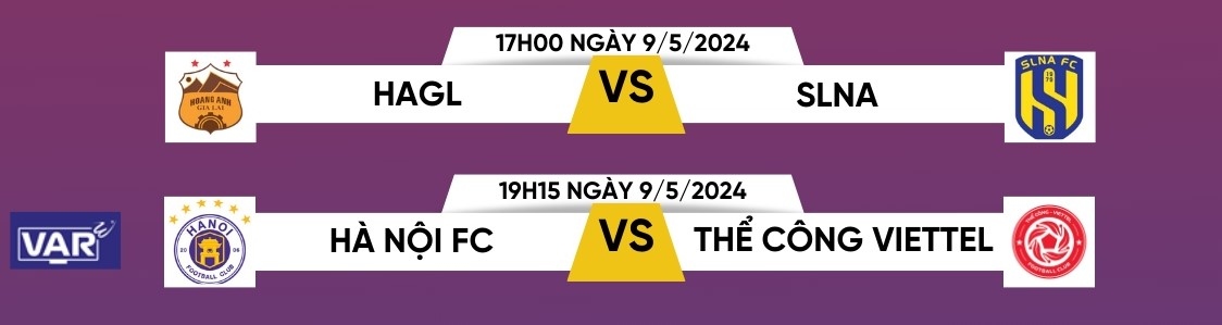 Lịch thi đấu V-League 2023/2024 hôm nay 9/5: HAGL đá ''chung kết ngược''- Ảnh 1.