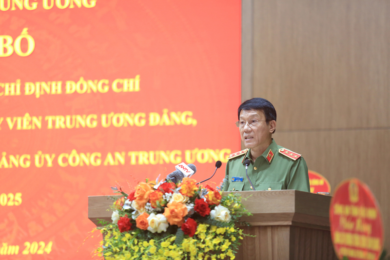 Bộ Chính trị chỉ định Thượng tướng Lương Tam Quang giữ chức Bí thư Đảng ủy Công an Trung ương- Ảnh 5.
