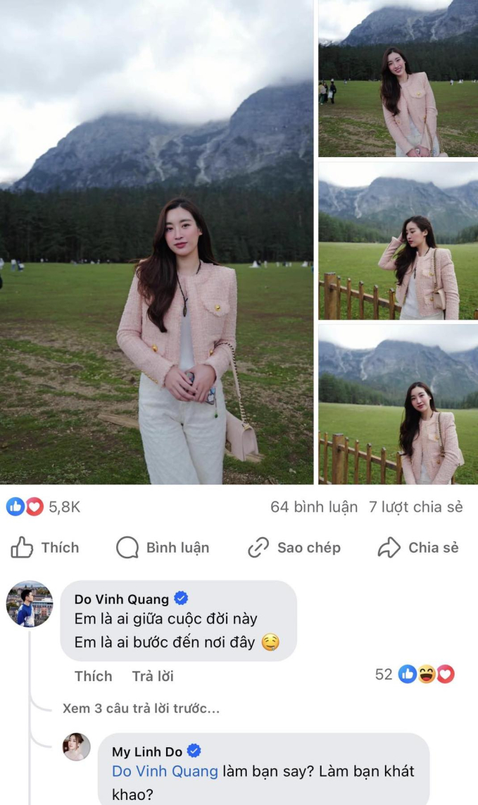 Chủ tịch CLB Hà Nội thả thính ngọt hơn đường với hoa hậu Đỗ Mỹ Linh, lời đáp của nàng còn gây chú ý hơn- Ảnh 1.