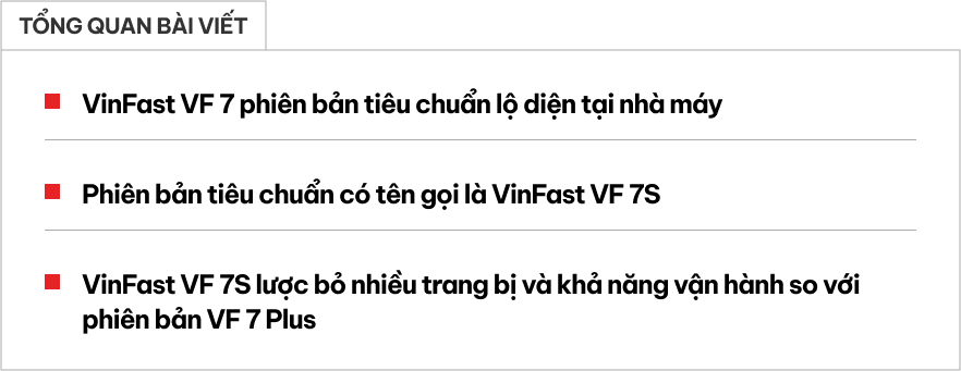 Lộ diện VinFast VF 7S giá 850 triệu: Khác nhiều trang bị, sức mạnh là điểm đáng quan tâm- Ảnh 1.