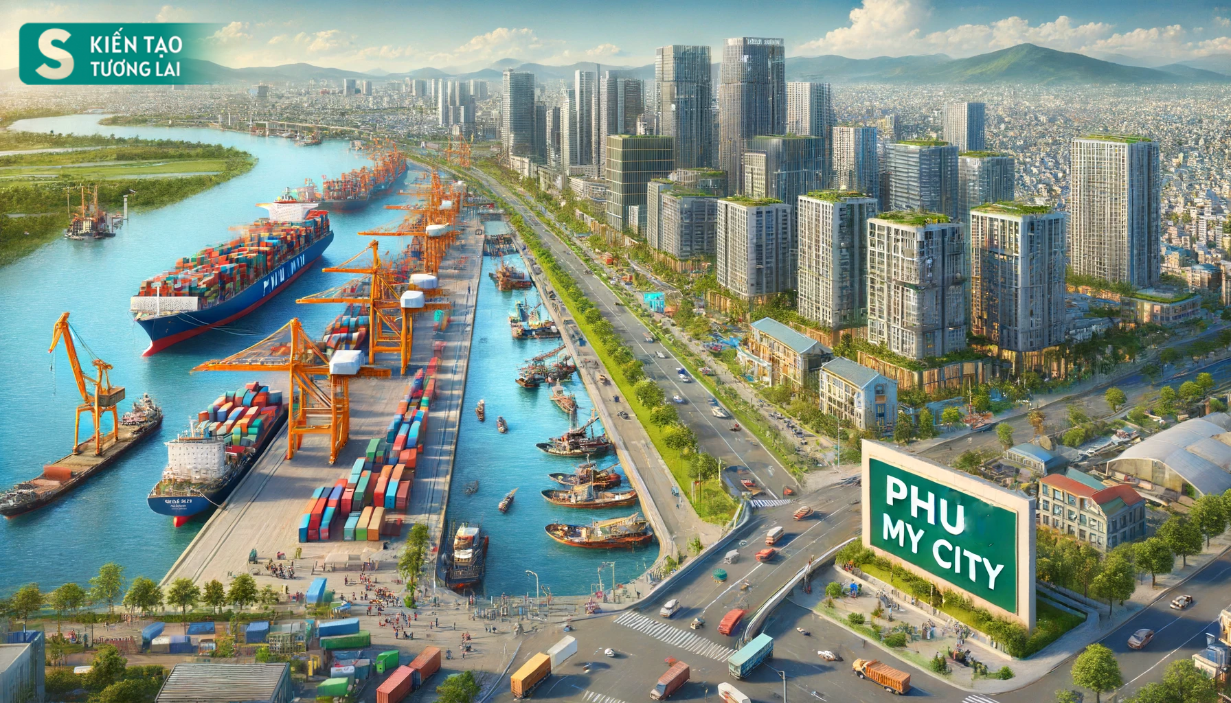 Sở hữu cảng biển sâu nhất Việt Nam, lớn top 7 thế giới, thị xã ở tỉnh nhỏ nhất Đông Nam Bộ sắp 'hóa rồng'- Ảnh 2.