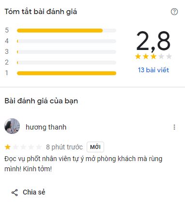 Chưa đầy 24h một khách sạn ở TPHCM nhận hàng loạt đánh giá 1 sao kèm cảnh báo cẩn thận khi đặt phòng: Điều gì đang xảy ra?- Ảnh 3.