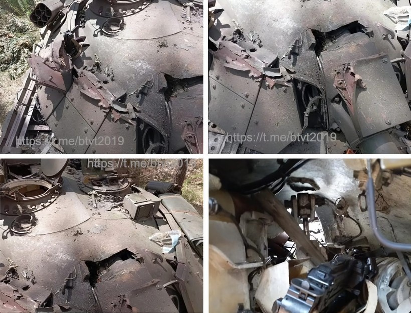 Xe tăng M-55S chịu được đòn tấn công trực tiếp từ đạn pháo Krasnopol- Ảnh 1.