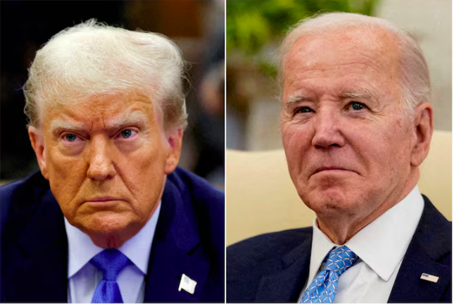 Ông Joe Biden và ông Donald Trump thống nhất quy tắc cho màn đối đầu trực tiếp đầu tiên- Ảnh 1.