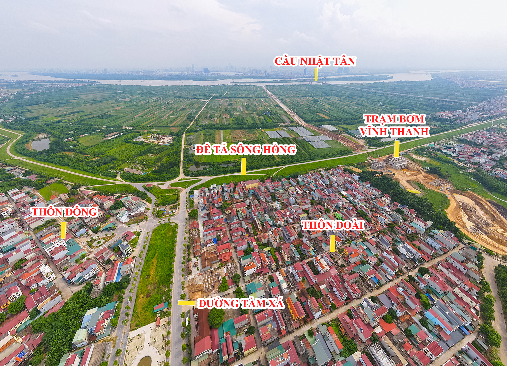 Toàn cảnh khu đô thị 268 ha sắp đấu thầu chọn nhà đầu tư, nằm giữa hai cây cầu dây văng, liền kề khu đô thị 42.000 tỷ của Vinhomes- Ảnh 4.