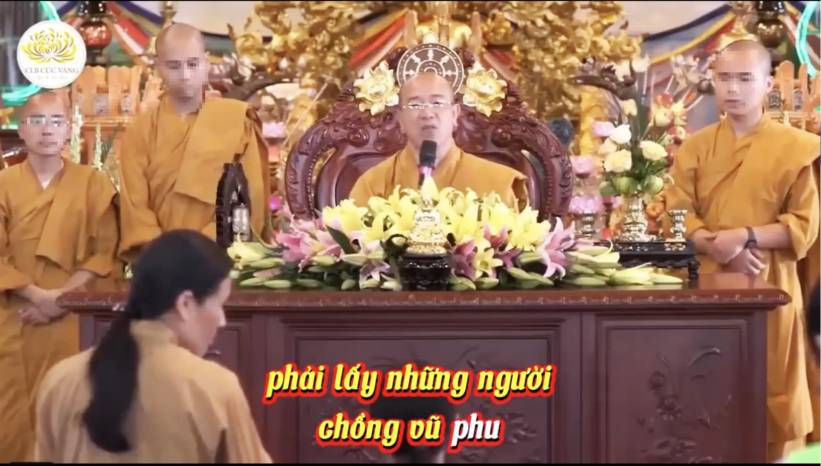 Trụ trì chùa Ba Vàng Thích Trúc Thái Minh nói gì về video thuyết giảng &quot;nghiệp kiếp trước&quot; gây tranh cãi?- Ảnh 1.