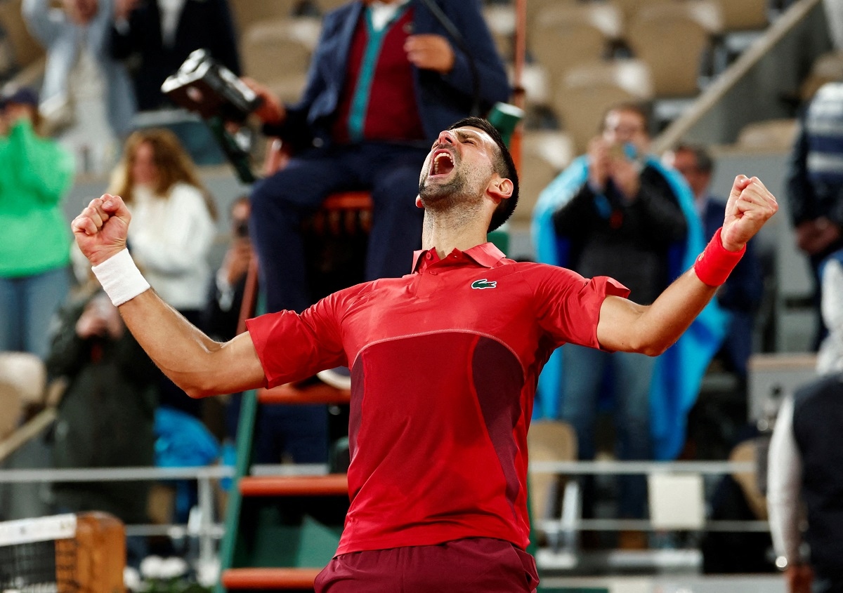 Djokovic tạo nên trận đấu lịch sử ở Roland Garros- Ảnh 1.