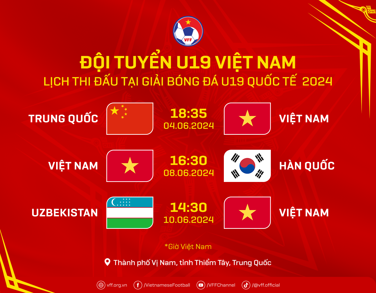 Đội tuyển U19 Việt Nam đã có mặt tại Vị Nam (Trung Quốc), sẵn sàng bước vào giải U19 quốc tế 2024- Ảnh 2.