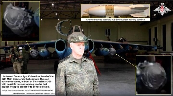 Phương Tây bất ngờ khi Su-25 Belarus bị nghi mang vũ khí hạt nhân- Ảnh 1.