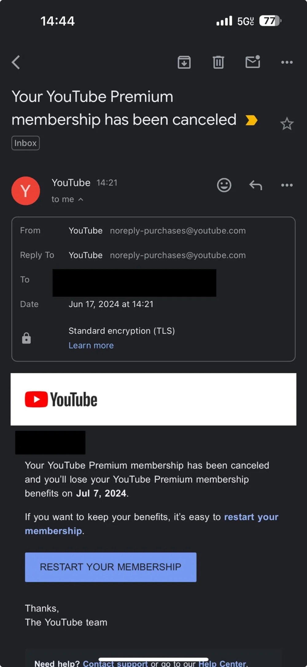 Dùng VPN đăng ký YouTube Premium giá rẻ coi chừng tài khoản bay màu- Ảnh 2.