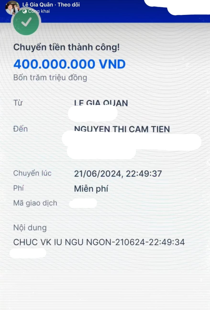 Sao nữ Việt được chồng "chúc ngủ ngon" bằng gần nửa tỷ đồng- Ảnh 1.