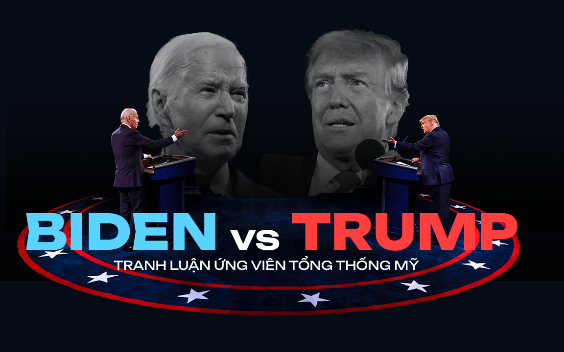 Màn so găng đầu tiên giữa 2 ông Trump-Biden: Cuộc tranh luận 