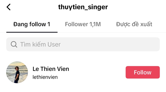 Thuỷ Tiên theo dõi một nhân vật đặc biệt không phải Công Vinh trên MXH 1,1 triệu follow- Ảnh 2.