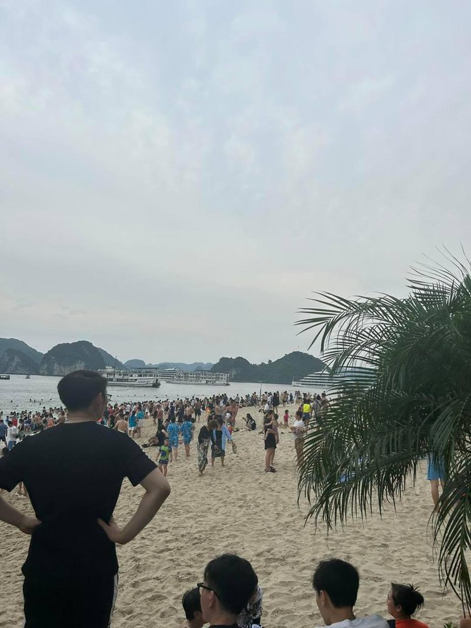 Sửng sốt cảnh tượng đông nghịt người trong hang ở Quảng Ninh, nhìn sang cảng biển còn "sốc" hơn!- Ảnh 19.