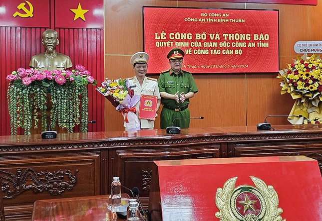 Quyết định nhân sự của Bộ Công an tại Bình Thuận- Ảnh 1.