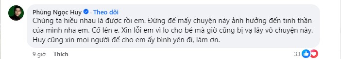 Phùng Ngọc Huy xin lỗi bảo mẫu của bé Lavie- Ảnh 1.