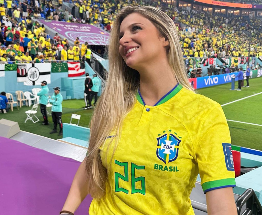 Bạn gái Gabriel Martinelli 'gây sốt' tại Copa America 2024 nhờ vẻ đẹp tựa tiên nữ- Ảnh 14.