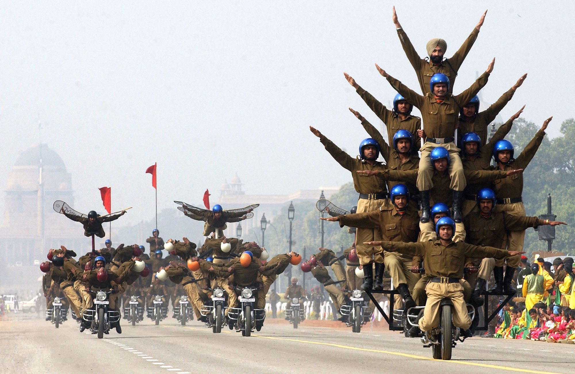 Tại sao Ấn Độ thích sử dụng mô tô trong lễ duyệt binh?- Ảnh 1.