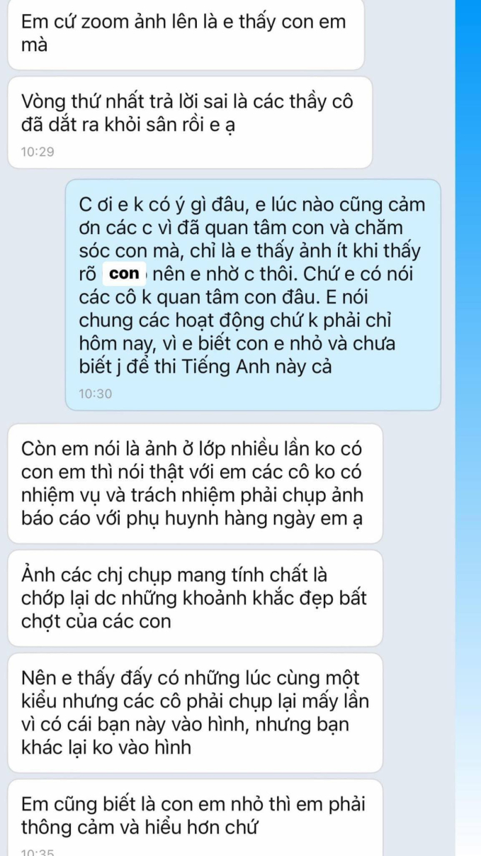 Nhắn tin nhờ cô giáo quan tâm đến con mình hơn, bà mẹ nhận được câu trả lời bất ngờ, quyết định chuyển luôn trường cho con- Ảnh 2.