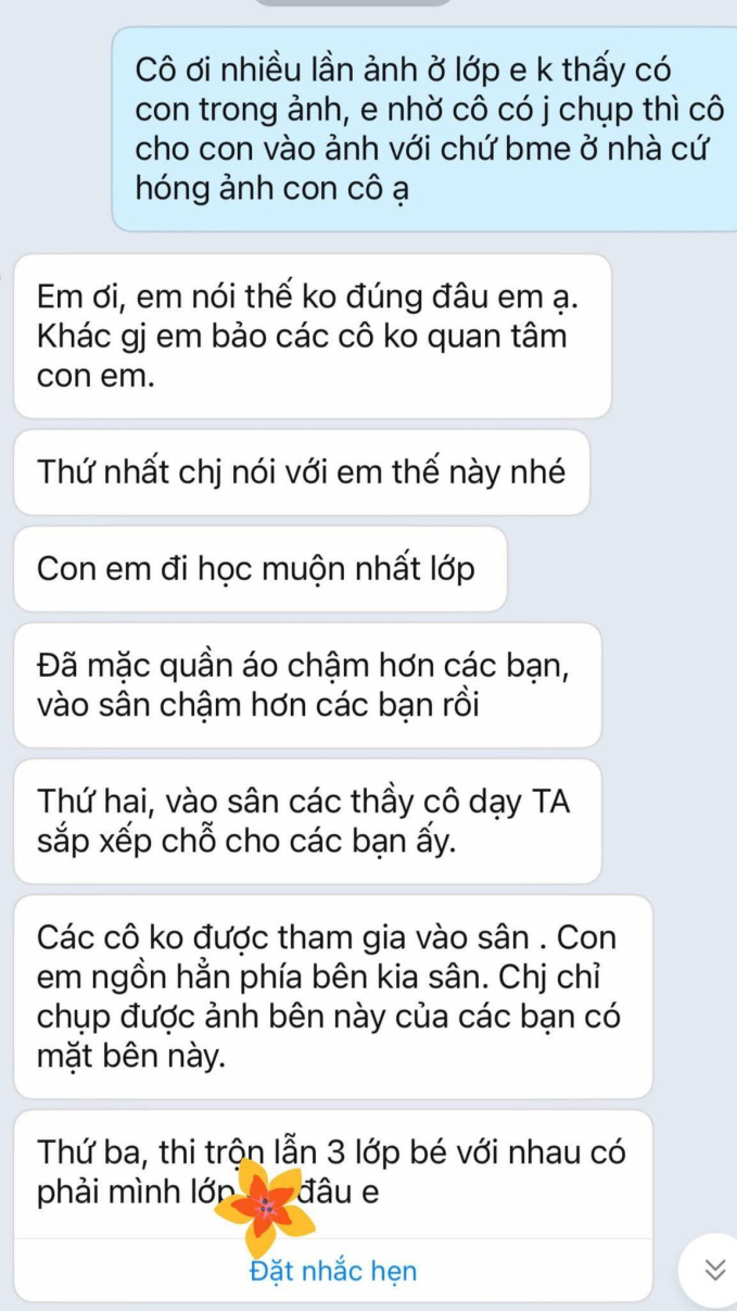 Nhắn tin nhờ cô giáo quan tâm đến con mình hơn, bà mẹ nhận được câu trả lời bất ngờ, quyết định chuyển luôn trường cho con- Ảnh 1.