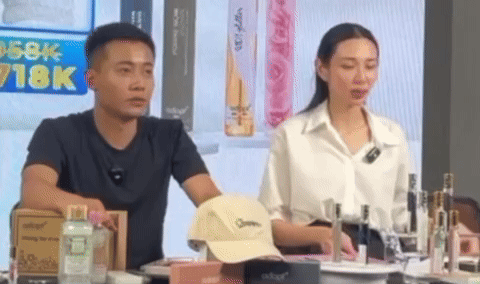 Hoa hậu Thuỳ Tiên giữ khoảng cách với Quang Linh, phản ứng trước thông tin tiêu cực trên livestream- Ảnh 1.