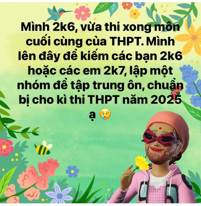 Đáng buồn: Kỳ thi tốt nghiệp THPT 2024 vừa kết thúc, nhiều sĩ tử 2k6 đã vội làm việc này- Ảnh 1.