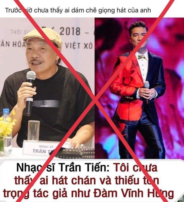 Nhạc sĩ Trần Tiến lên tiếng chuyện chê Đàm Vĩnh Hưng hát dở- Ảnh 1.