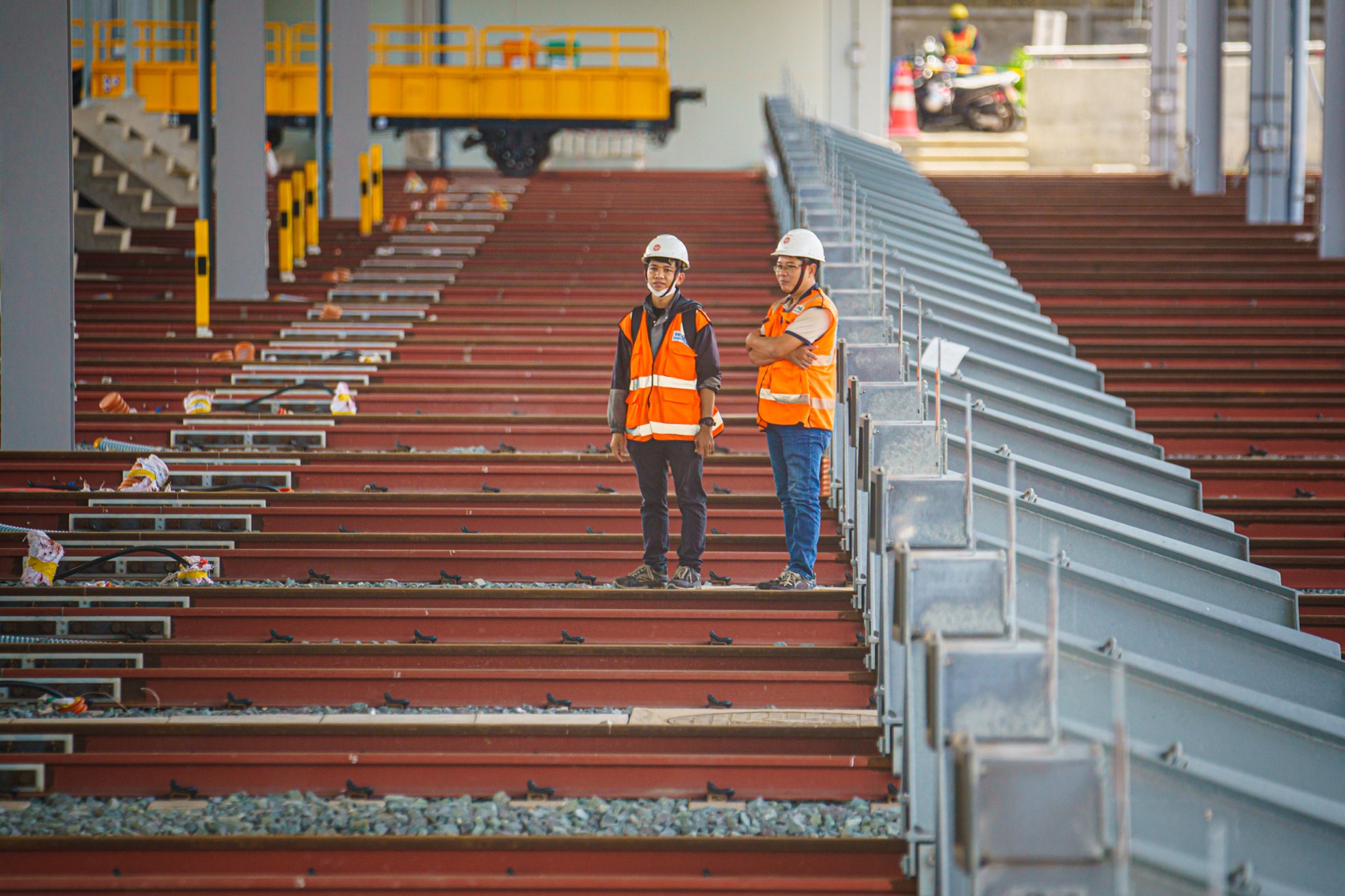 Cận cảnh depot tuyến metro số 1 đã thành hình- Ảnh 11.