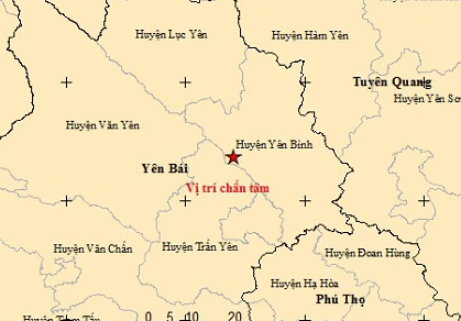 Động đất ở Yên Bái- Ảnh 1.