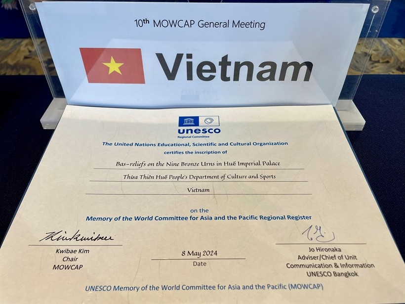 Kh&aacute;m ph&aacute; di sản tư liệu Cửu đỉnh ở Huế- Ảnh 7.