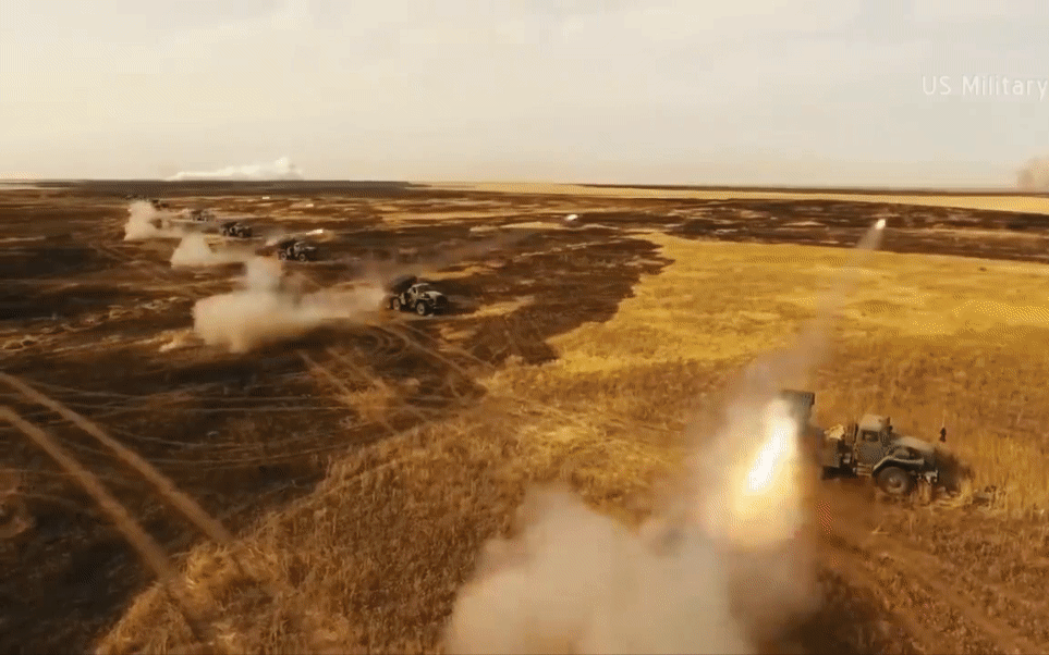 Tàu Nga cháy kinh hoàng sau đòn “tự sát” từ Ukraine - Phát hiện hàng loạt chiến hạm di tản: Kiev lật thế cờ- Ảnh 1. Hỏa thần Mỹ