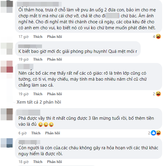 Mới nghỉ h&egrave; c&oacute; 6 ng&agrave;y m&agrave; nhiều mẹ bỉm muốn trầm cảm v&igrave; tr&ocirc;ng con: Nh&agrave; hỏng tivi, nh&agrave; phải sơn lại tường- Ảnh 3.