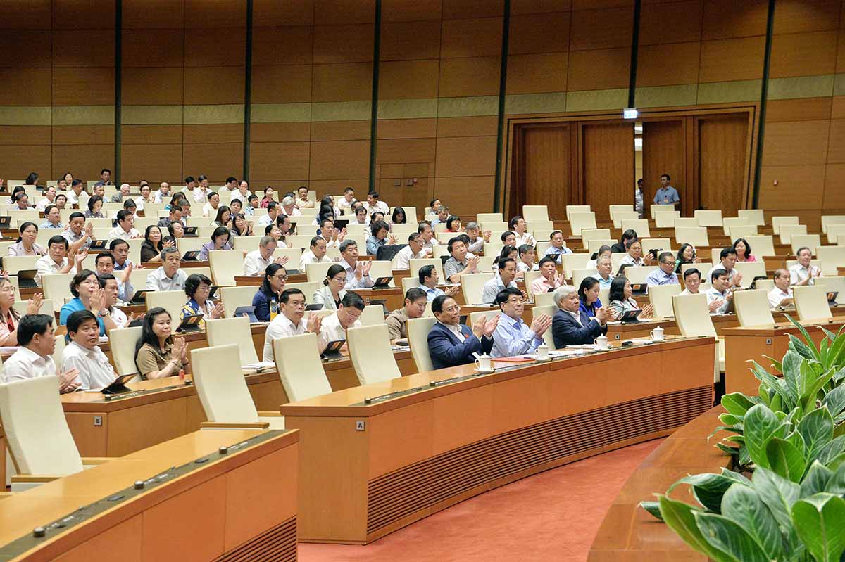 Chủ tịch Quốc hội Trần Thanh Mẫn 'chấm điểm' các Tư lệnh ngành- Ảnh 2.