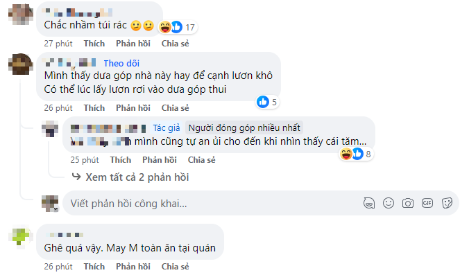 Túi dưa góp "tặng" kèm... tăm xỉa răng và đồ ăn cũ khiến thực khách kinh hãi: Là của quán miến lươn nổi tiếng phố cổ?- Ảnh 3.