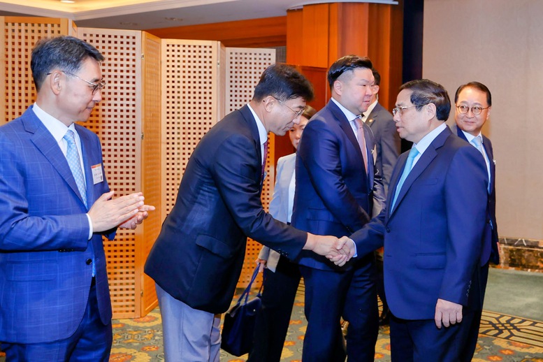 Thủ tướng thúc đẩy 'những chân trời hợp tác mới' với các tập đoàn hàng đầu Hàn Quốc- Ảnh 1.