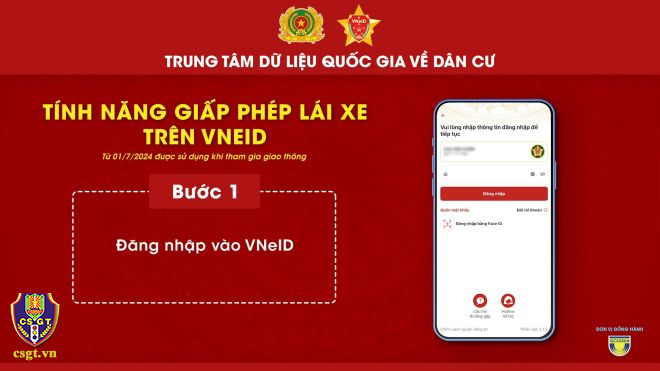 Tài xế đầu tiên ở Hà Nội tạm giữ bằng lái trên ứng dụng điện tử VNeID như thế nào?- Ảnh 2.