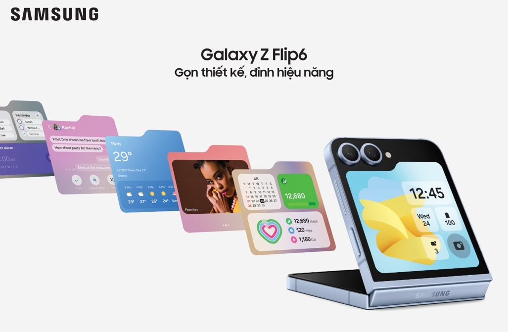 Bộ đôi Galaxy Z Fold6 và Galaxy Z Flip6 vừa ra mắt có gì hấp dẫn?- Ảnh 3.