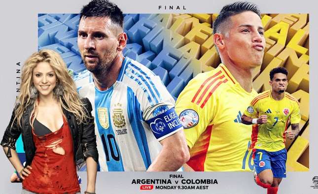 Độc lạ Copa America: Trận chung kết Argentina vs Colombia nghỉ giữa hiệp gần 30 phút- Ảnh 1.