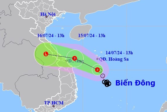 Từ hôm nay, nhiều nơi có mưa to đến rất to do ảnh hưởng của áp thấp nhiệt đới- Ảnh 1.