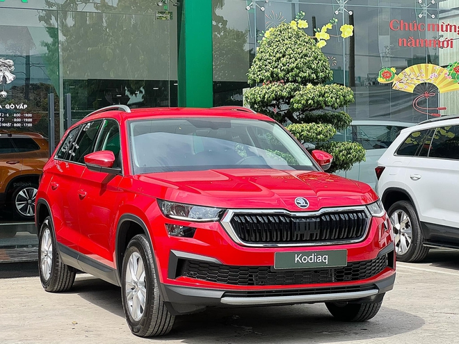 Skoda Kodiaq giảm hơn 200 triệu phí lăn bánh tại đại lý: Bản ‘base’ chưa đến 1,05 tỷ, nhiều ‘đồ chơi’ tặng kèm, cạnh tranh Santa Fe- Ảnh 2.