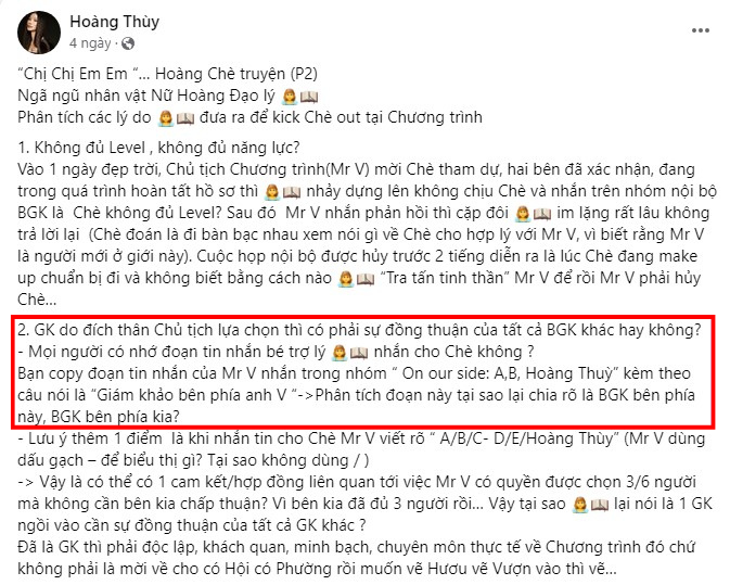 Người leak tin nhắn "Thanh Hằng không muốn" cho Hoàng Thùy là ai?- Ảnh 4.