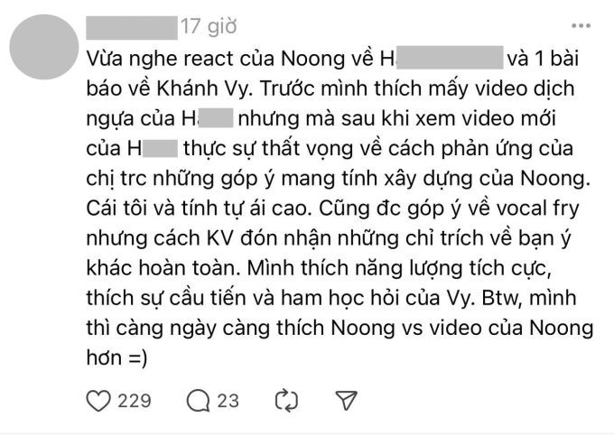 Cô gái  miệt thị người khác khi bị góp ý, Netizen lấy MC Khánh Vy ra so sánh để khen, chê- Ảnh 4.