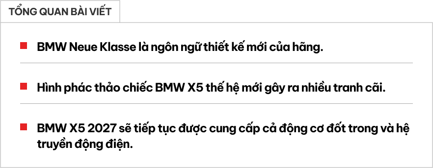 Lộ ảnh phác thảo BMW X5 thế hệ mới: Thiết kế 'xấu chưa từng có'?- Ảnh 1.